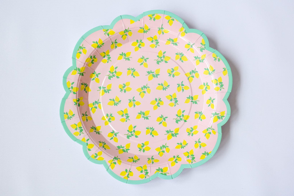 Flower Shaped Paper Plates