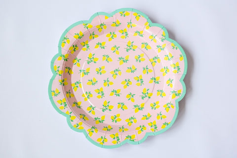 Flower Shaped Paper Plates