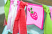 Strawberry Picnic High Chair Banner Handmade by Sugar Moon Bloom