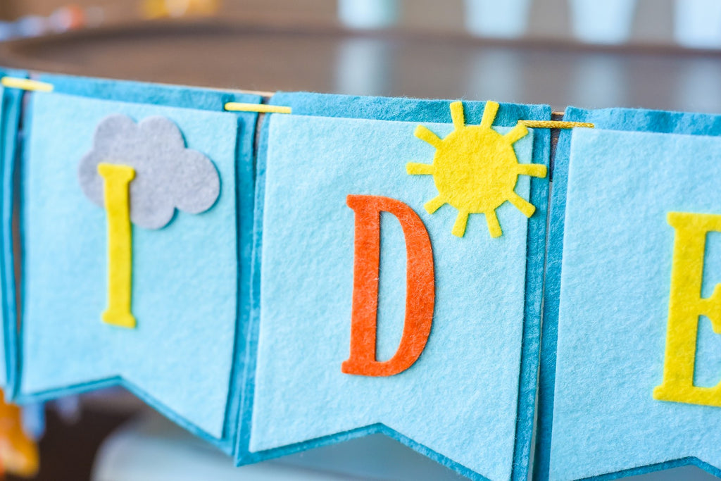 You Are My Sunshine High Chair Banner With Custom Name Option Handmade by Sugar Moon Bloom