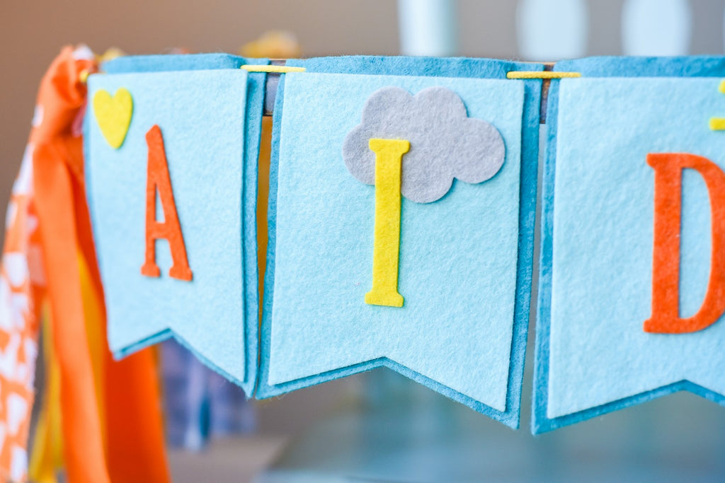 You Are My Sunshine High Chair Banner With Custom Name Option Handmade by Sugar Moon Bloom