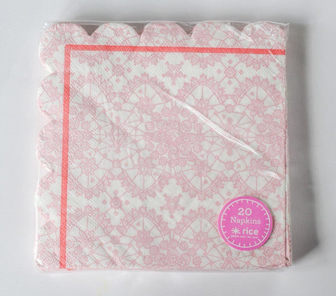 Scallop Napkins (20-pack)