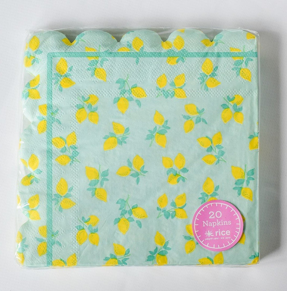 Scallop Napkins (20-pack)