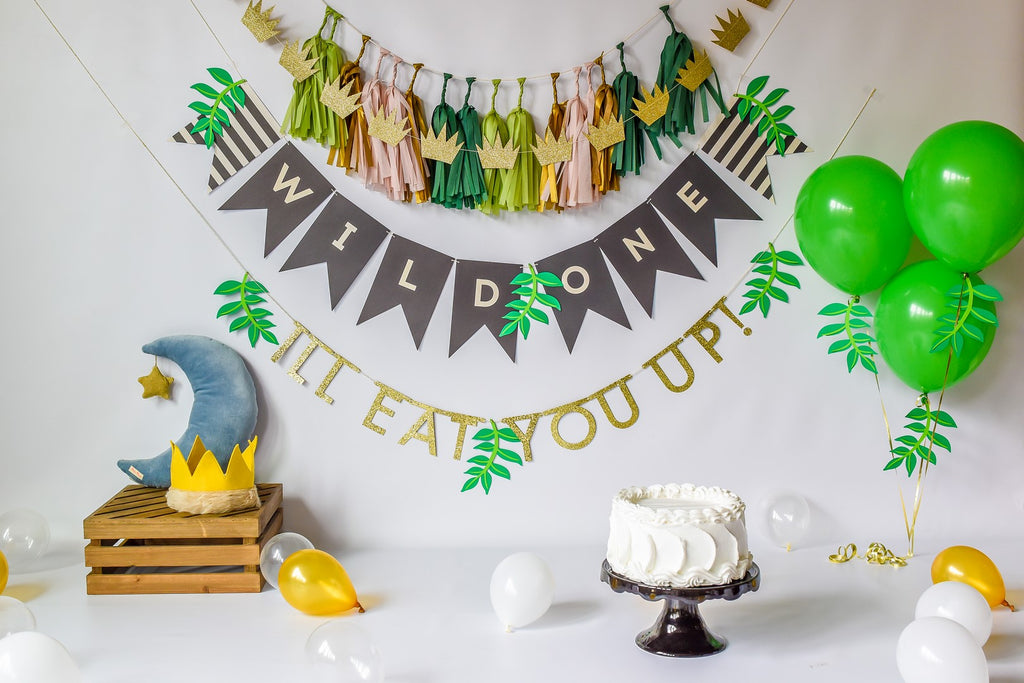 "Wild One" Smash Cake Bundle in Yellow