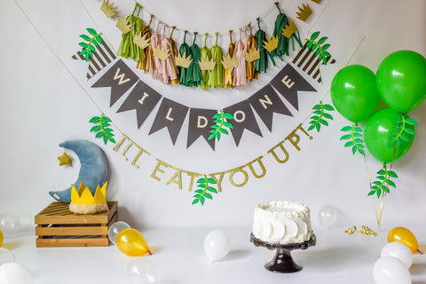"Wild One" Smash Cake Bundle in Yellow