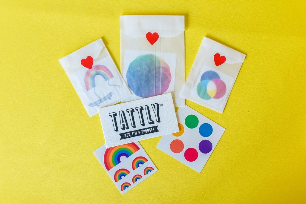 Rainbow Tattoos Magic Party Packet (8-pack)