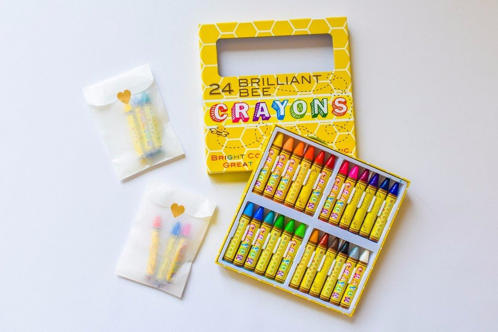Crayons for party favors