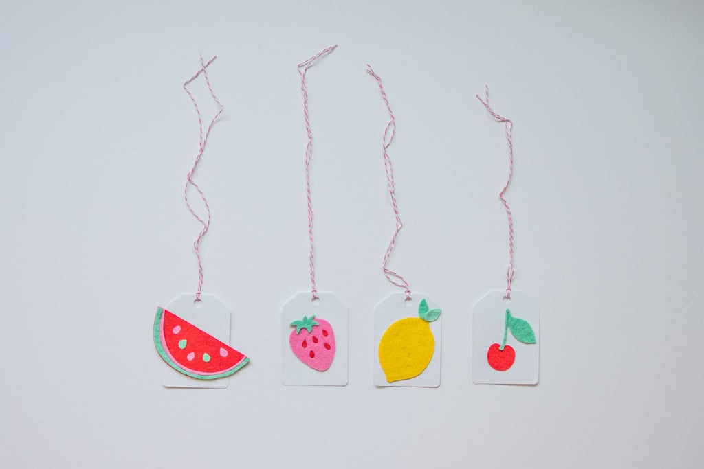 Lemonade Party Drink Tags Handmade by Sugar Moon Bloom