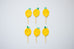 Lemon Party Cupcake Toppers Handmade by Sugar Moon Bloom