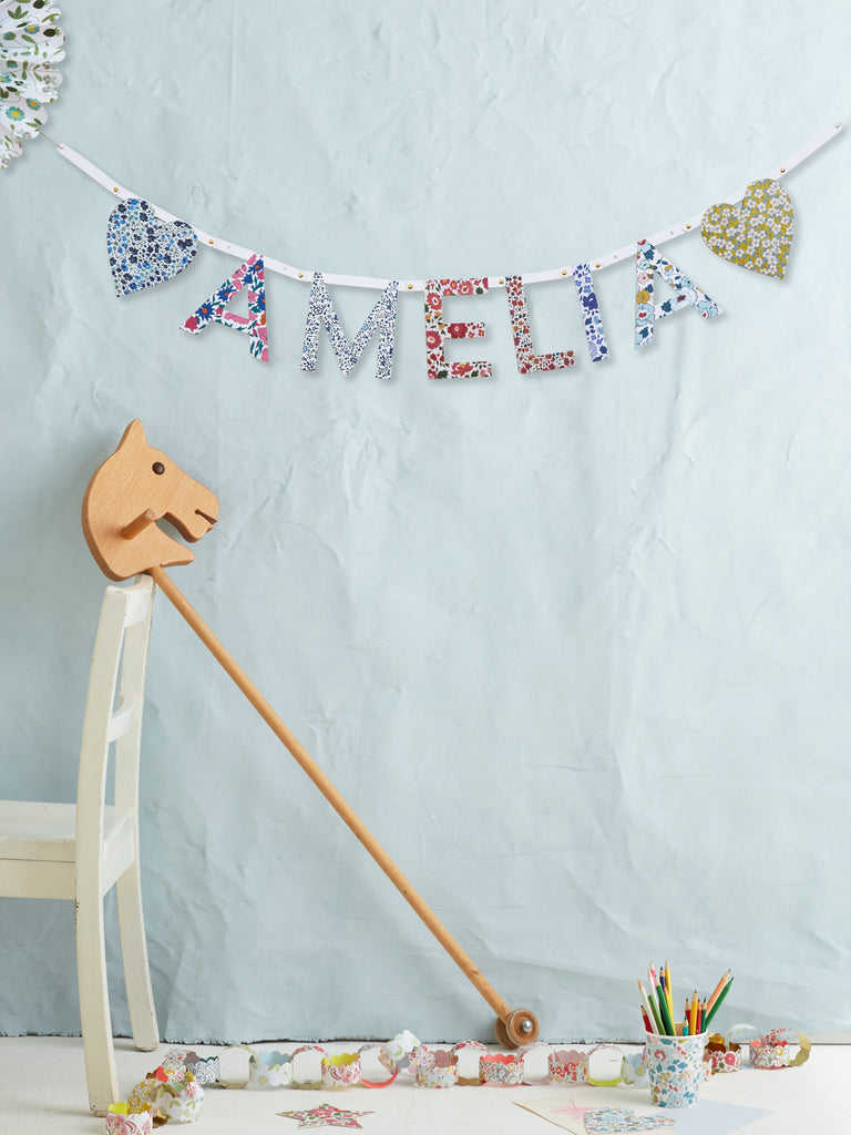 Liberty DIY Letter Garland Kit