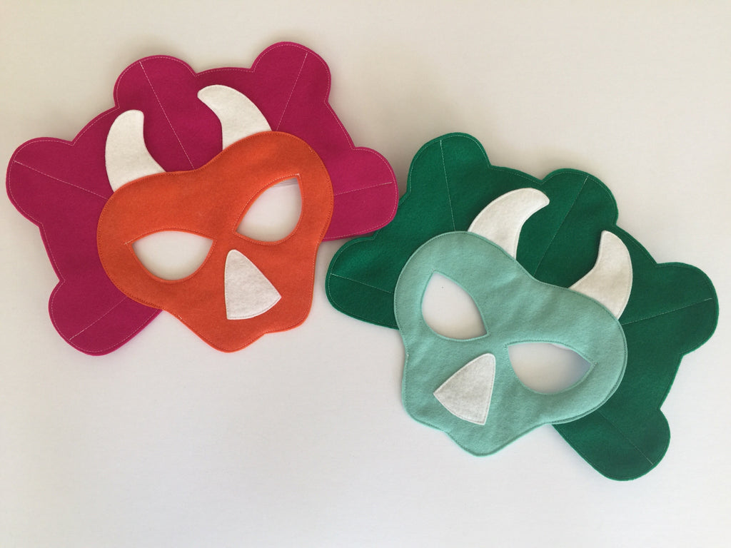Felt Dinosaur Mask
