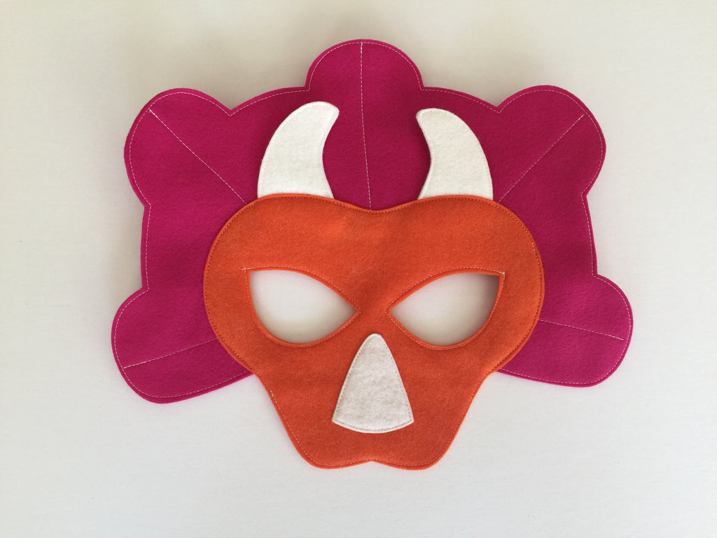 Felt Dinosaur Mask