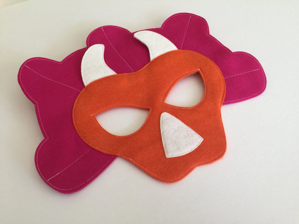 Felt Dinosaur Mask