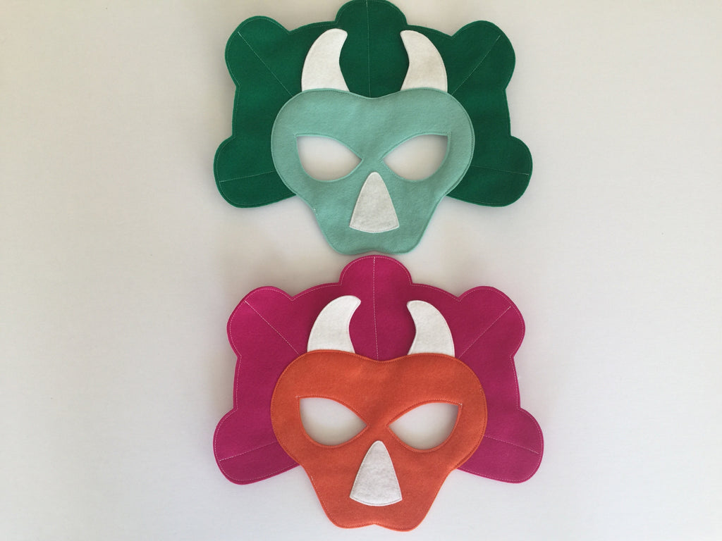 Felt Dinosaur Mask
