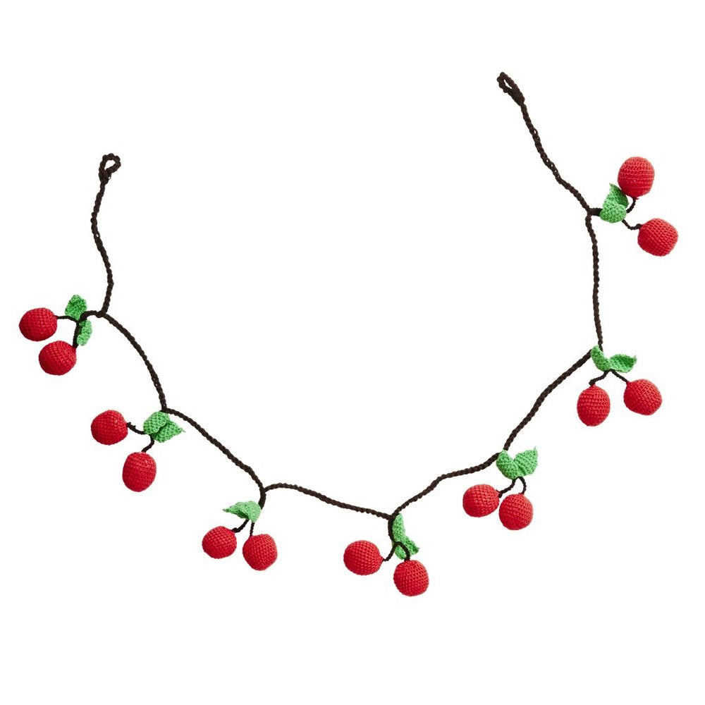 Cherry Handmade Crochet Garland