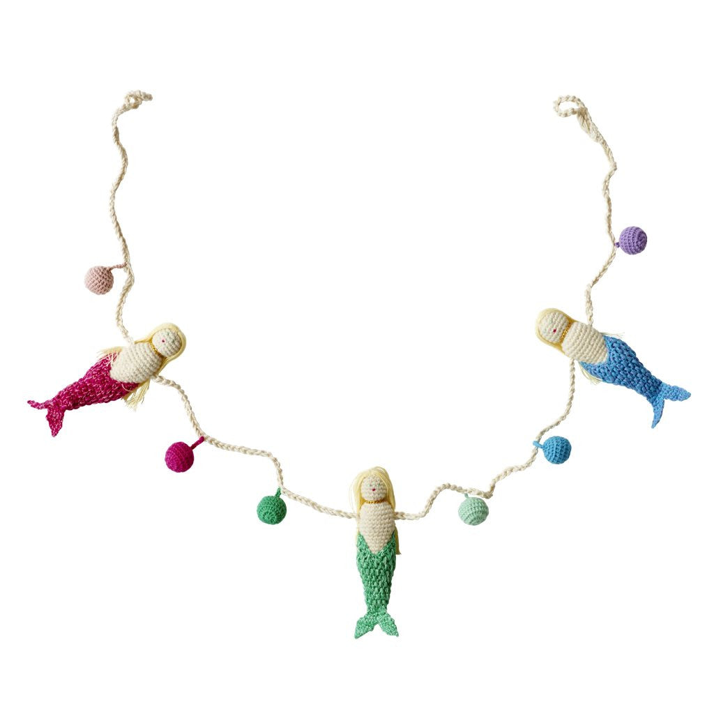 Mermaid Handmade Crochet Garland
