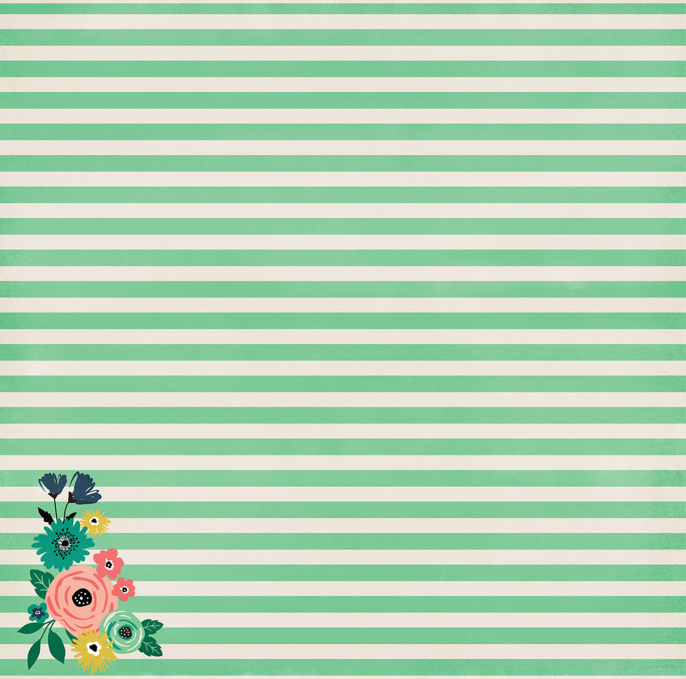 Party Paper Placemat in Bloom Print