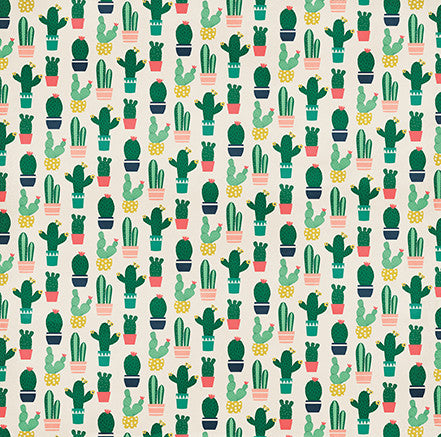 Party Paper Placemat in Cactus Print