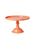 coral cake stand