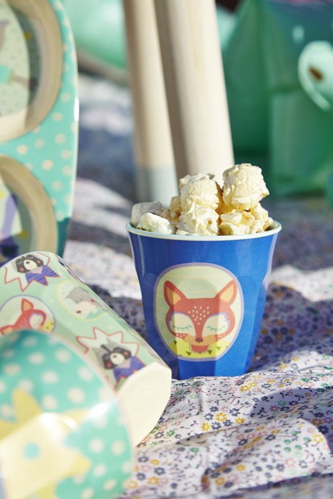Small Melamine Cups in Happy Camper Prints (6-pack)