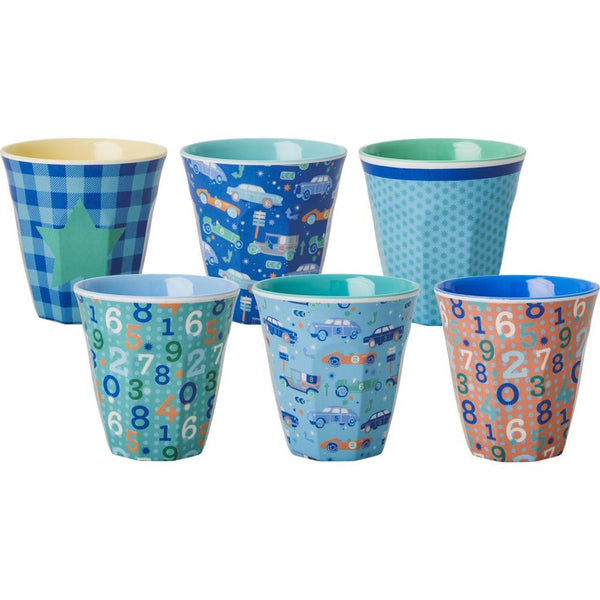 Small Melamine Cups in Neon Colors (6-pack) – Sugar Moon Bloom