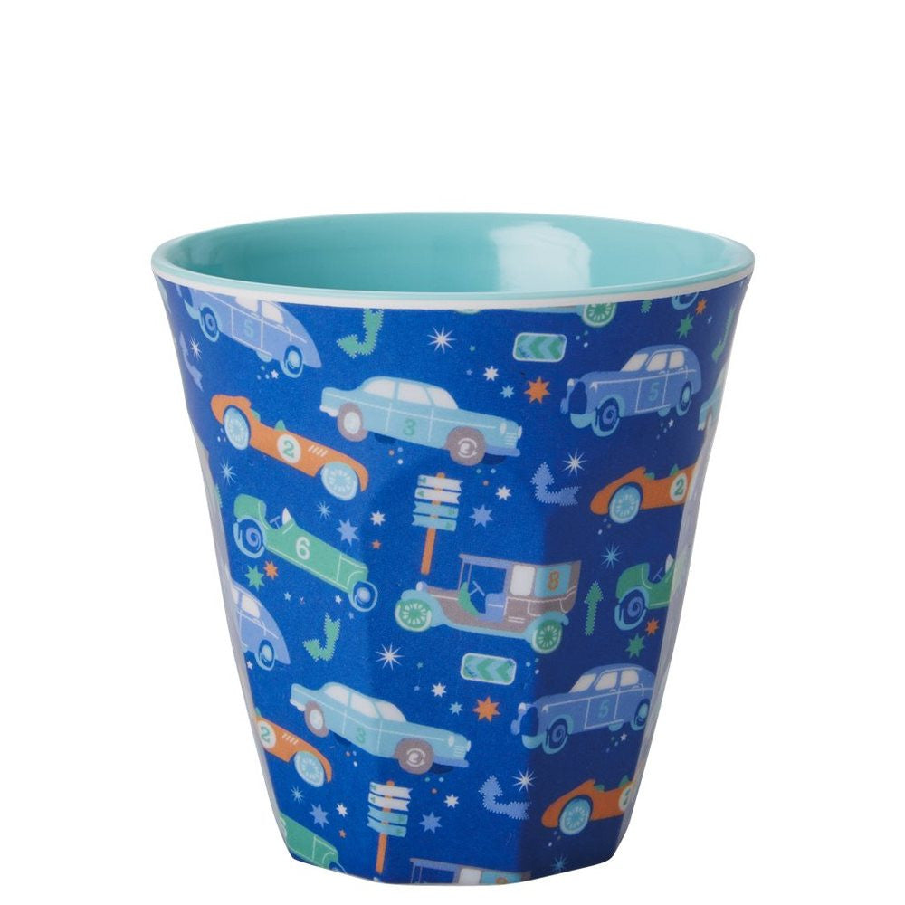 Small Melamine Cups in Bold Boy Prints (6-pack)