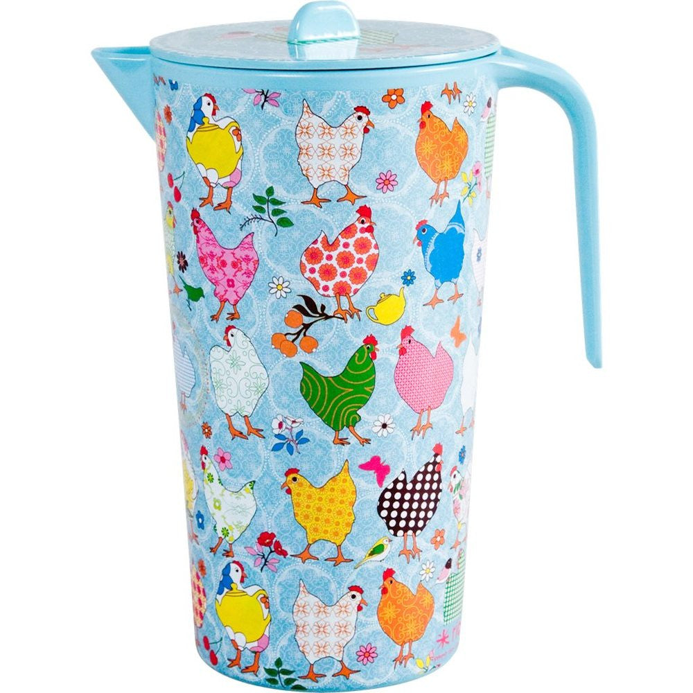 Jug in Hen Print