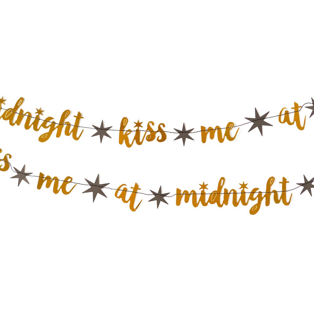New Year's Eve Banner in "Kiss Me At Midnight"