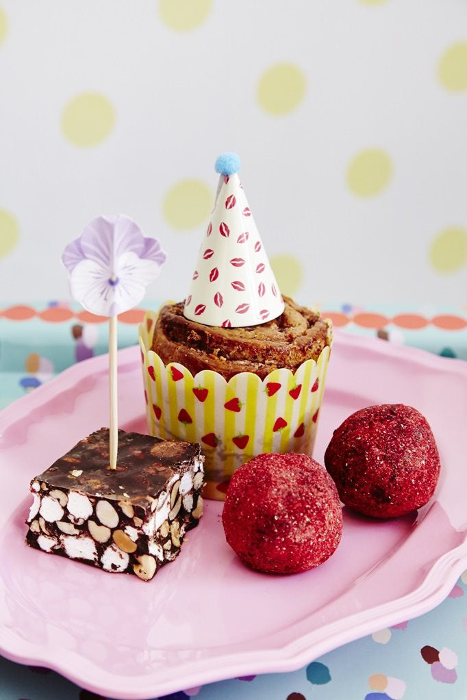 Mini Paper Party Hats Cupcake Decor