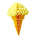 Ice Cream Cone Honeycomb Hanger