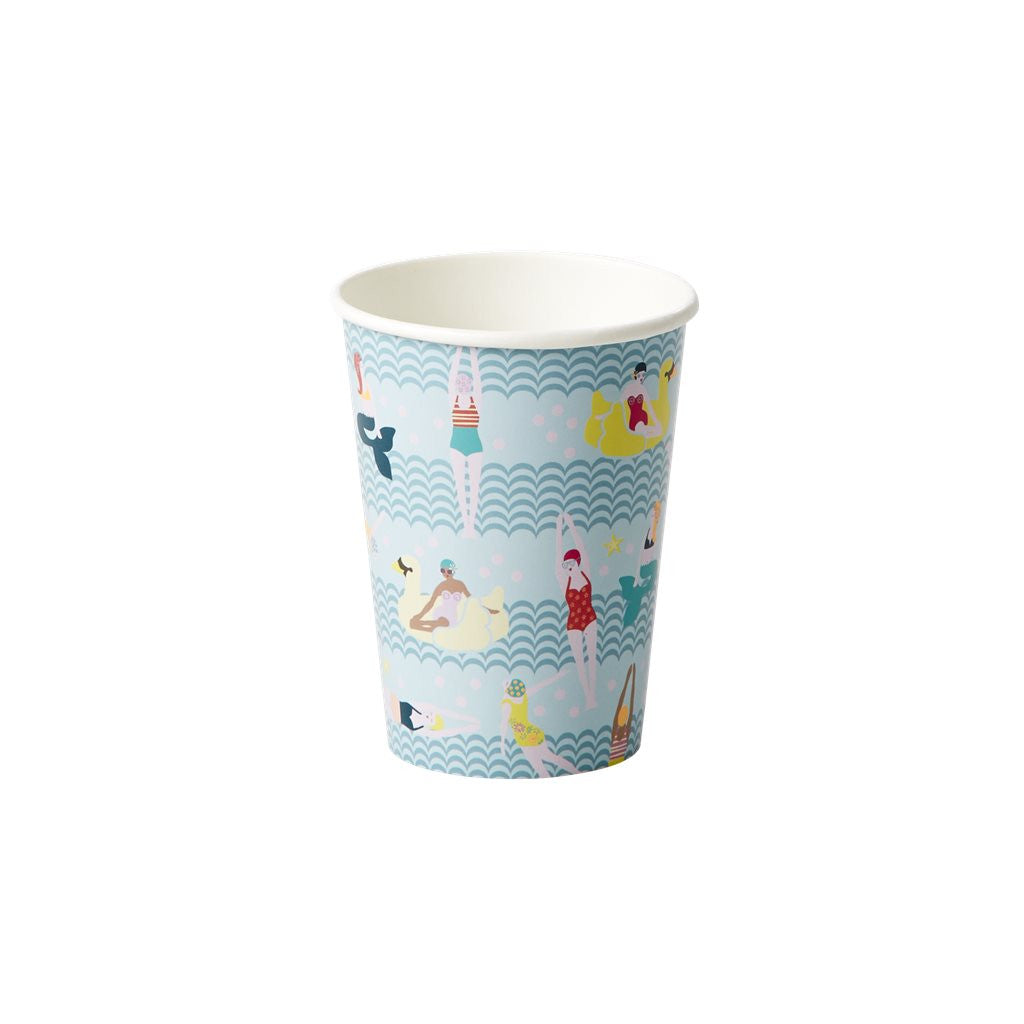 Mermaid and Swimster Paper Cups