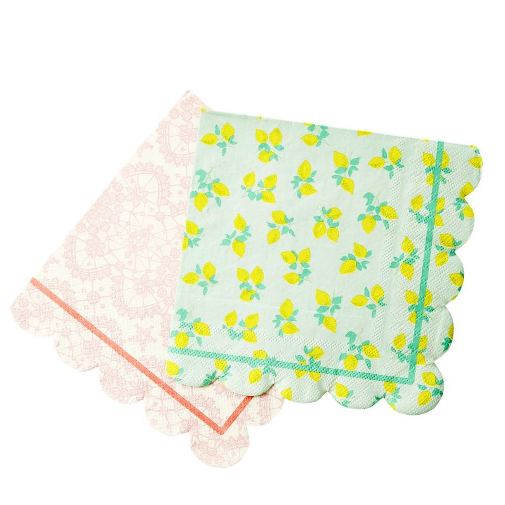 Scallop Napkins (20-pack)