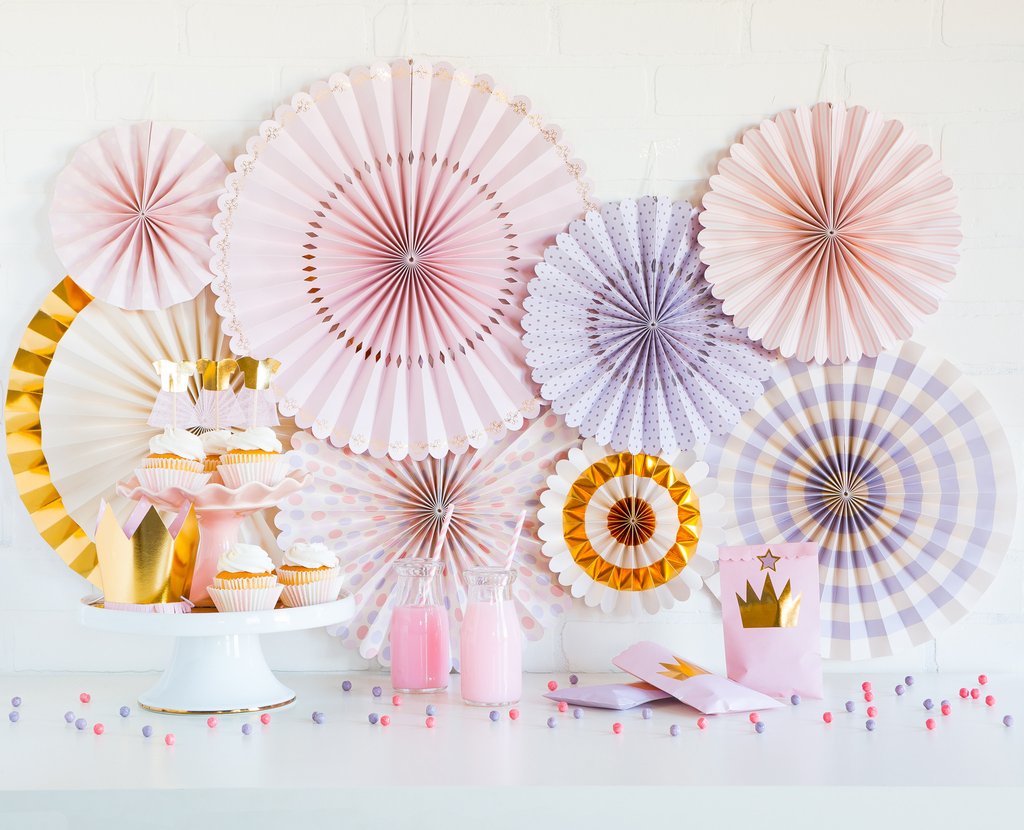 Princess Party Fans (8-pack)