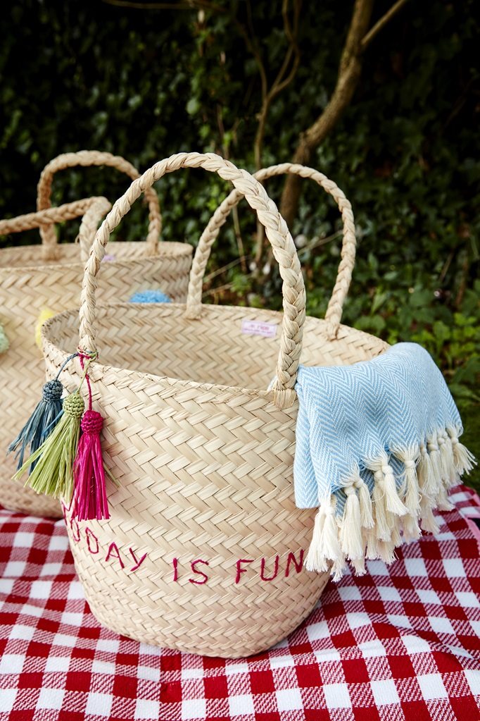 Red Checkered Picnic Blanket
