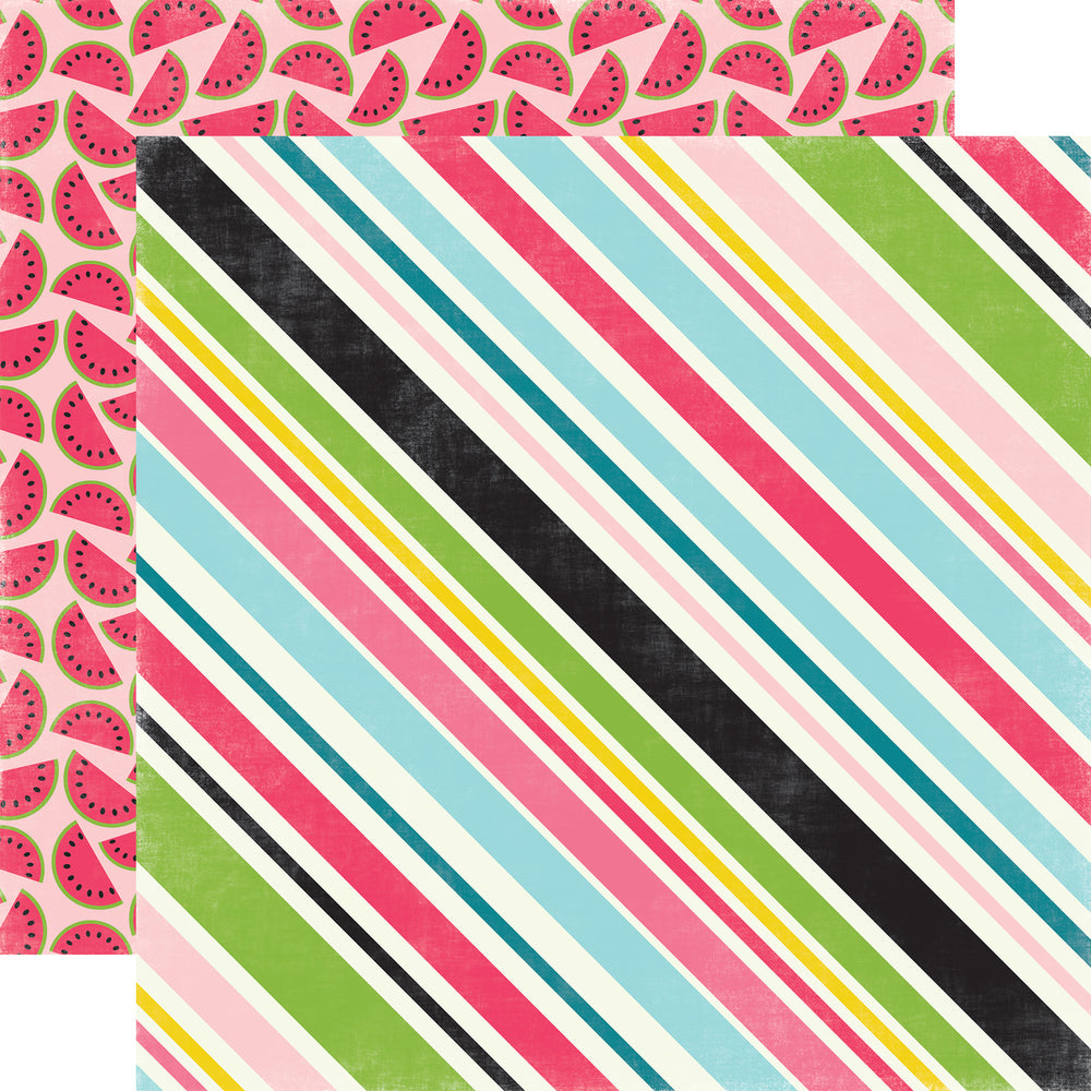 Party Paper Placemat in Watermelon Print