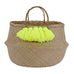 Neon Tassel Basket