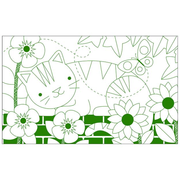 In the Garden Coloring Book