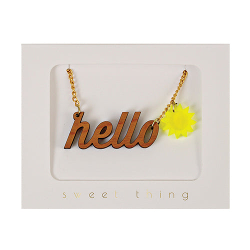 Hello Sunshine Necklace