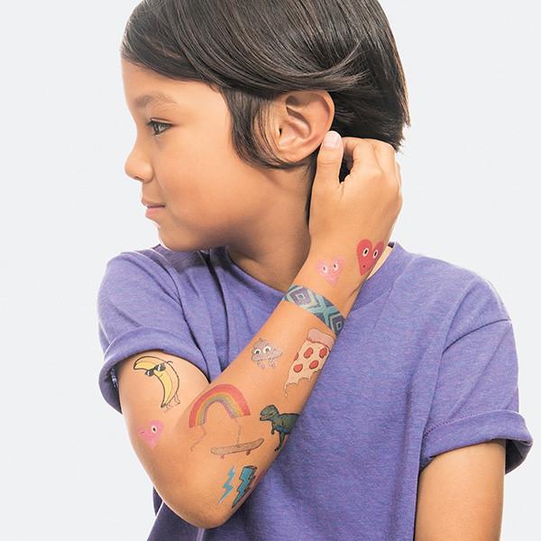Kids Mix Tattoos Assorted Fun Party Packet Three (8-pack)