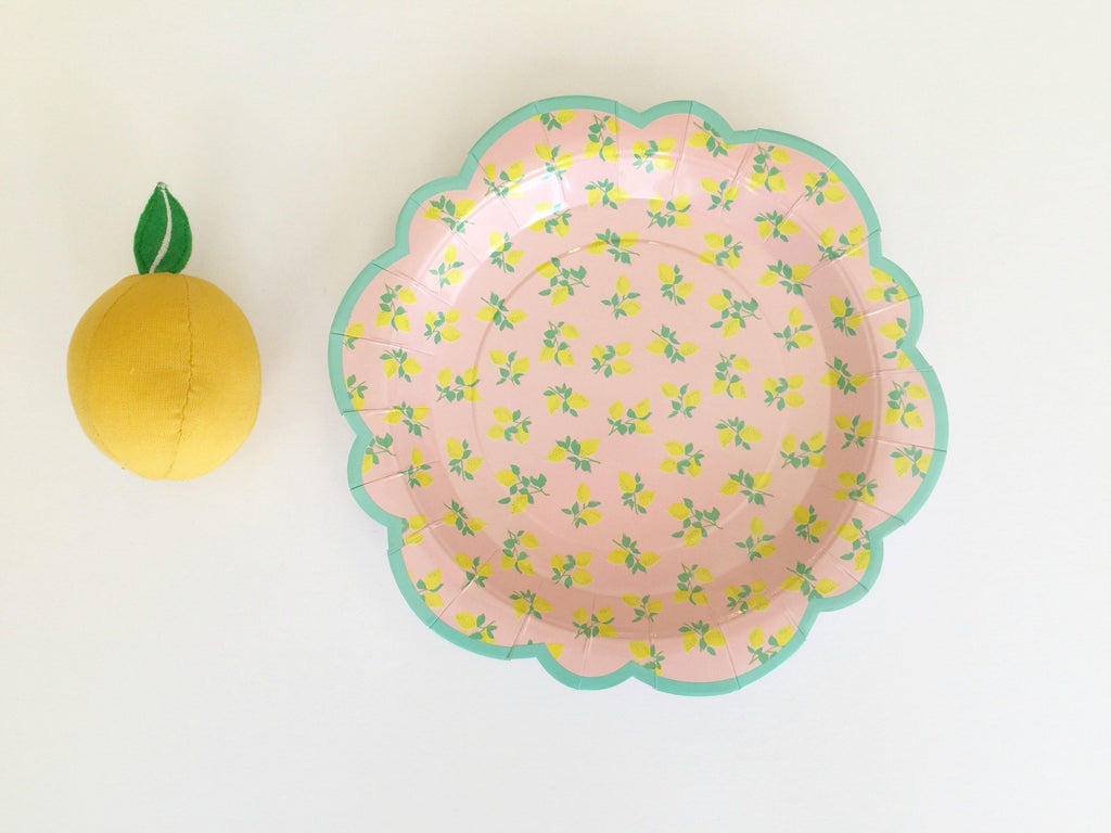 Flower Shaped Paper Plates