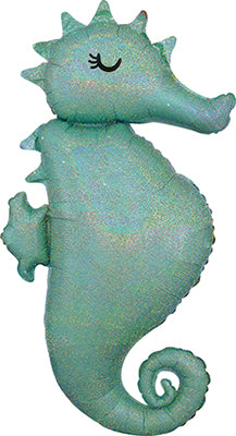 Seahorse balloon for a birthday party