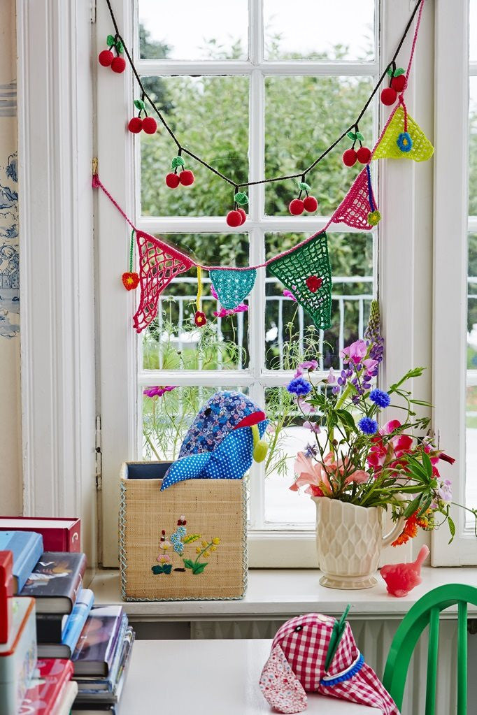 Cherry Handmade Crochet Garland