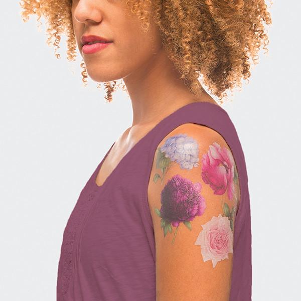 Scented Flower Tattoos Perennial Party Packet (8-pack)