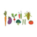 Farmers Market Tattoos Vegetable Party Packet (8-pack)