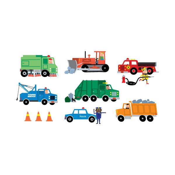 Car Tattoos Traffic Party Packet (8-pack)