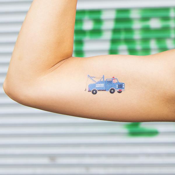 Car Tattoos Traffic Party Packet (8-pack)