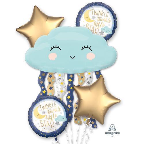 Twinkle Twinkle Little Star Mylar Balloon Bouquet