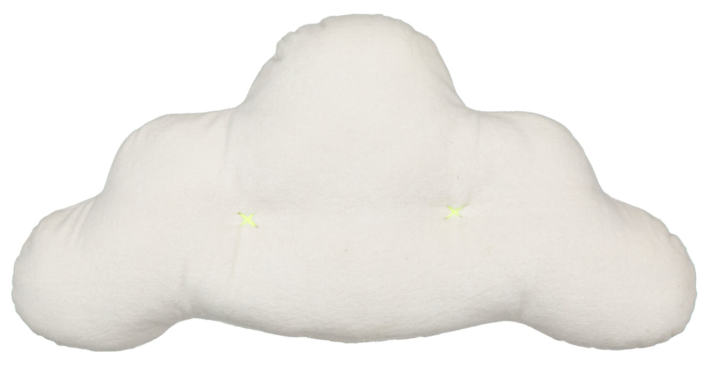 velvet cloud shaped pillow