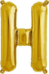 16" Gold Letter, Number & Symbol Balloons