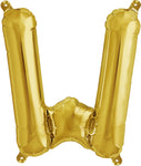 16" Gold Letter, Number & Symbol Balloons